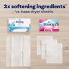 Downy Light Mega Dryer Sheets, Fabric Softener Dryer Sheets, Ocean