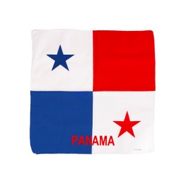 Motique Accessories Large Cotton Bandanas - (Panama)
