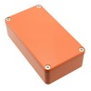 Hammond Orange Diecast Enclosure 112 x 60 x 31mm 1590BOR