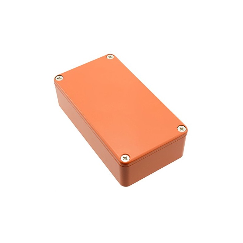 Hammond Orange Diecast Enclosure 112 x 60 x 31mm 1590BOR