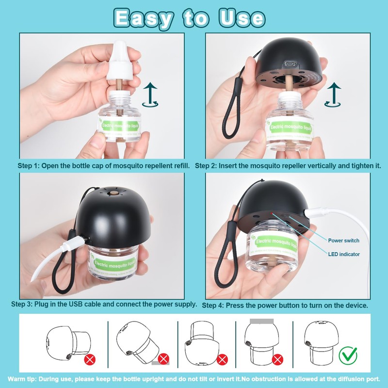 2Pack Refill for Moskiller (Model D3)