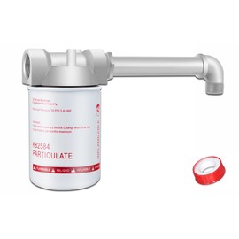 496 Fuel Transfer Tank Filter Kit for Gasoline and Diesel Water Separate 1" NPT 30 Micron Pump Filter Replaces# B10-AL