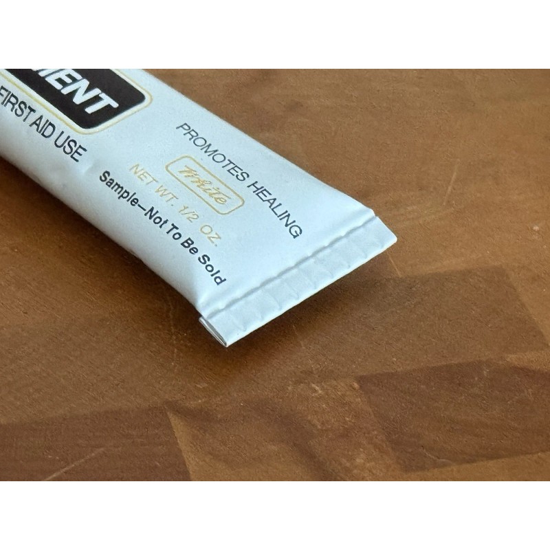 VTG 1969 White A and D Ointment Diaper Rash First