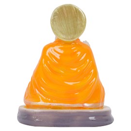 IBA Indianbeautifulart Hindu God Resin Guru Nanak Dev Ji Idol Modern Artwork Showpiece for Worship Purpose Sikh God Car Dashboard Figurine-WH