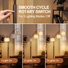 OUTON Tall Arc Floor Lamp - Adjustable, Modern, 3-Light Arched