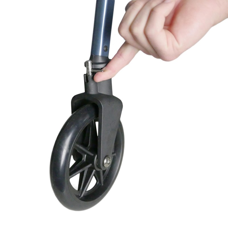 Stander Locking-Swivel Front Wheel Kit, 6-inch Replacement Wheels for Stander