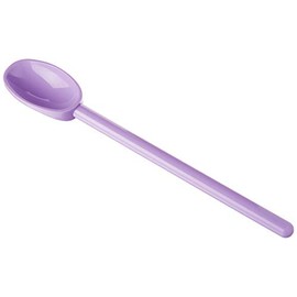Mercer Culinary Hell's Tools Hi-Heat 12-Inch Mixing Spoon, Purple, Fabric