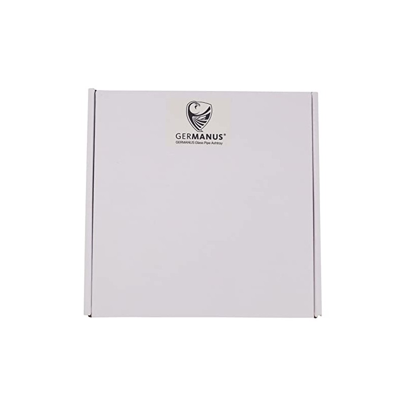 Pipe Ashtray with Knocker and Glass Pipe Rack - Leaf