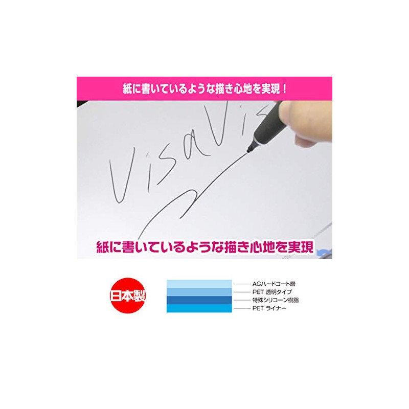 Miyabix OKMOUSEE10/2 Paper-Like Writing, Fingerprint, Bubble Proof, For Mouse E10,