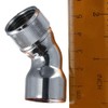 Urjumpea 45 Degree Handhold Shower Elbow Adapter Shower Head Elbow