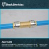 SharkBite Max 3/4 Inch Check Valve, Push to Connect Brass