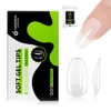 Cherimoya Tips para Uñas Soft Gel Squoval Corto Semi Mate-504