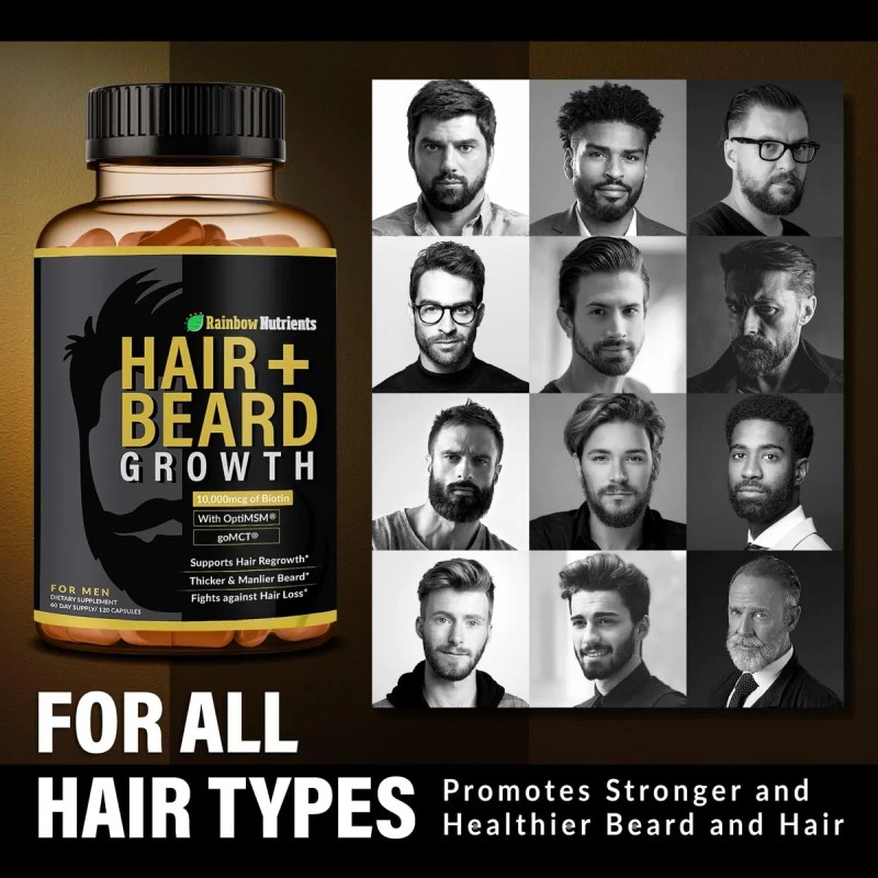 Vitaminas Para El Crecimiento Del Cabello Y La Barba Para