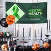 Mental Health Awareness Month Banner Party Background Decorations 35x70 Inch