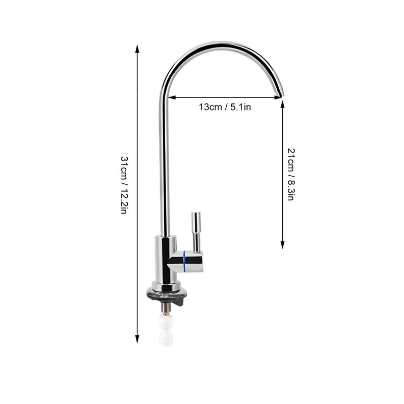 RO Water Faucet Reverse Osmosis Purifier Filtration Drinking Water Filter