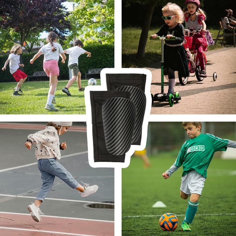 Thyonta 4 Pcs Breathable Soccer Shin Protection Set - Lightweight