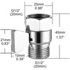 CIENCIA Brass Shower Head Shut Off Valve Water Flow Control