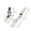 2 Pack 90 Degree Folding Hinge Bracket for Pull Down
