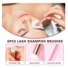 Kit Lashistas Para Aplicación Extensiones De Pestaña Rosa