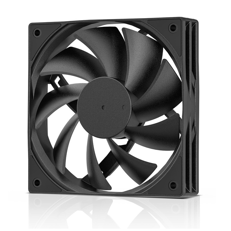 DARKROCK 3-Pack 120mm Black Computer Case Fans High Performance Cooling