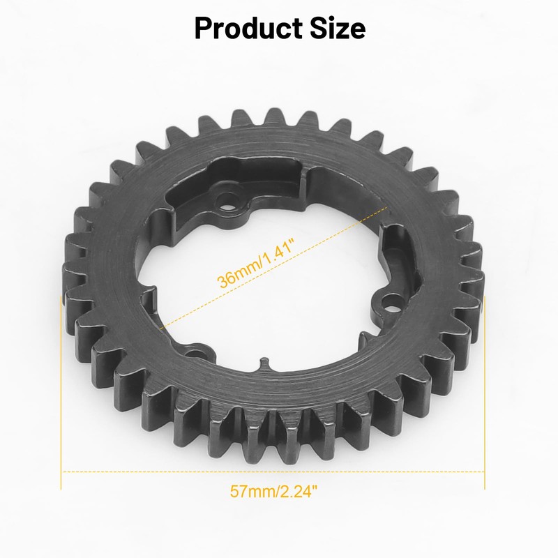 35T 1.5 Mod Spur Gear, daitoku RC Car Main Gear