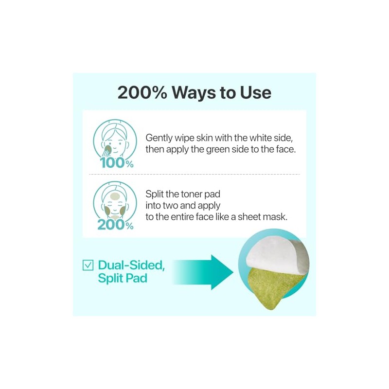 No.1 Centella Re-Leaf Green Toner Pad
