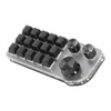 15 Keys 3 Knobs Programmable Keypad Wired USB Wireless Bluetooth