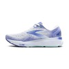 Brooks Women’s Ghost 16 Neutral Running Shoe - White/Amparo Blue/Limpet