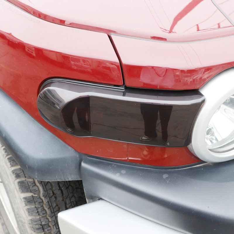 e-power-auto-Trim Smoked Black Front Signal Light Lamp Cover Trim For