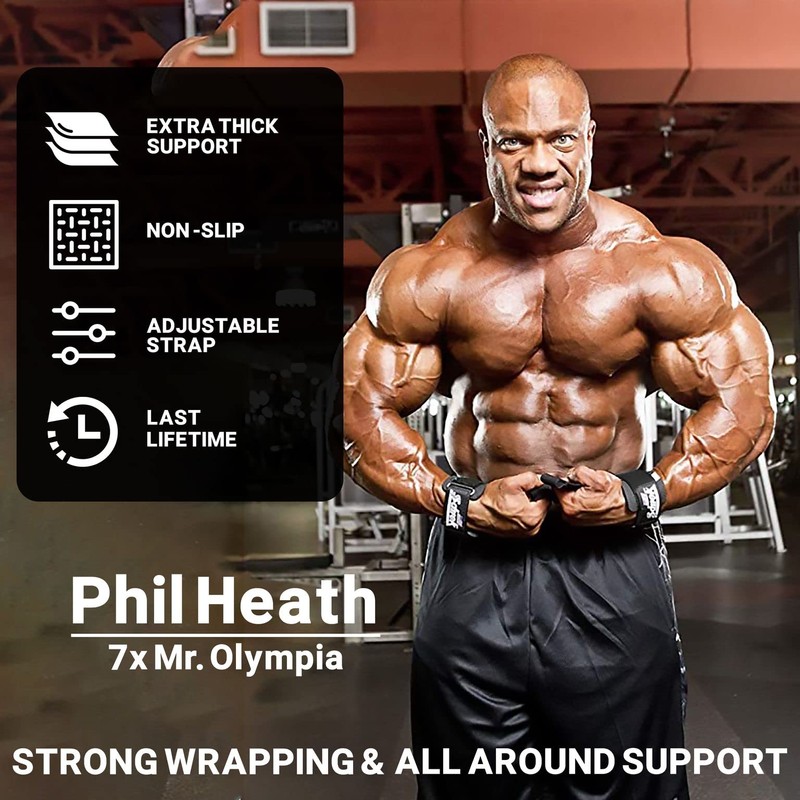 Schiek Sports Power Lifting Straps (1000-DLS)