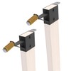 KNINE OUTDOORS 2x4 T Post Target Hanger, Shooting Target Stand
