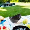Blue Sky MiniWare 12-Pack Black Small Oval Dish | Disposable