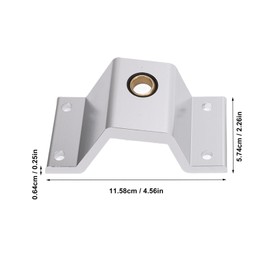 Accelerator Rod Bracket with Bushing, 2Pcs Accelerator Rod Bracket with Bushing 1011694 Replacement for Club Car DS Gas and Electric Carts 1981 and Later