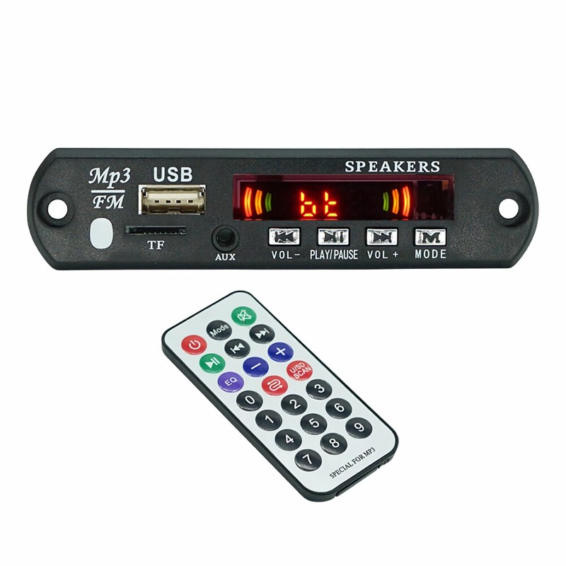 N13CS 12V Bluetooth 5.0 MP3 WMA Audio Receiver Module with