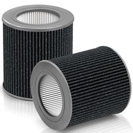 2 Pack Air Mini PECO-HEPA Replacement Filters Compatible with Molekule Tri-Power Air Mini & Air Mini + Air Purifiers, 3 in 1 High-Efficiency Filtration Air Mini Filter Replacement for PECO Filter