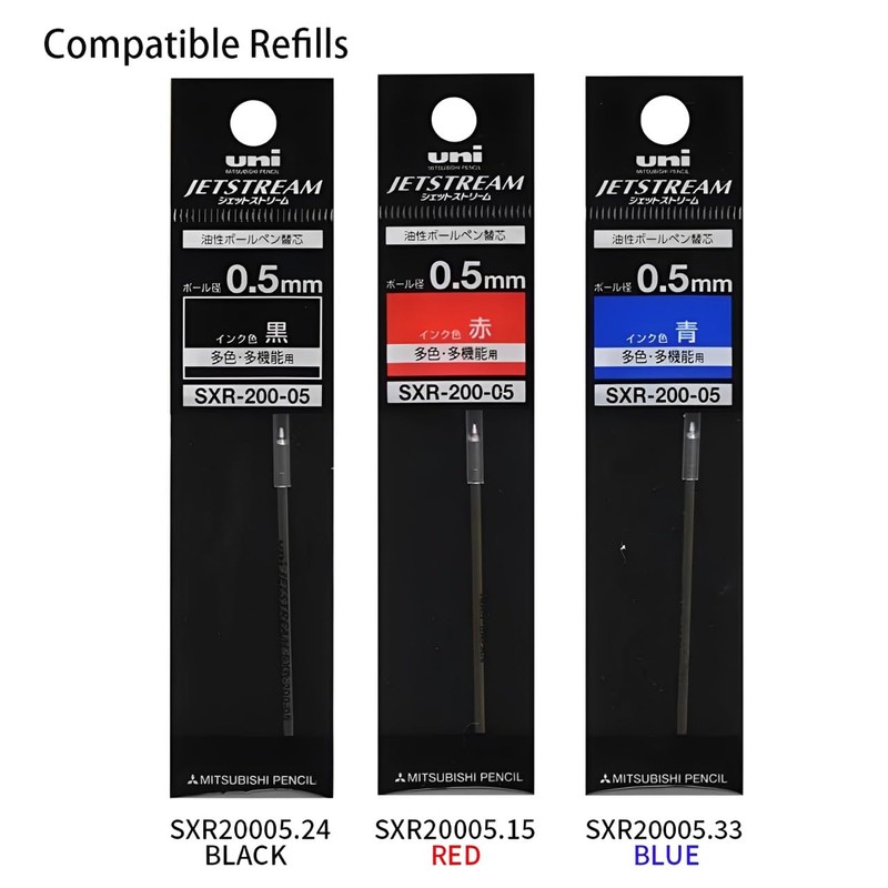 Mitsubishi Pencil 3 Color Ballpoint Pen Jetstream Prime 0.5mm (Beige
