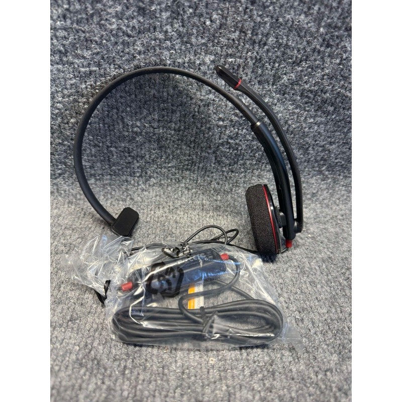 Plantronics Blackwire C310-M Mono USB Headset P/N: 85618-01 - Black
