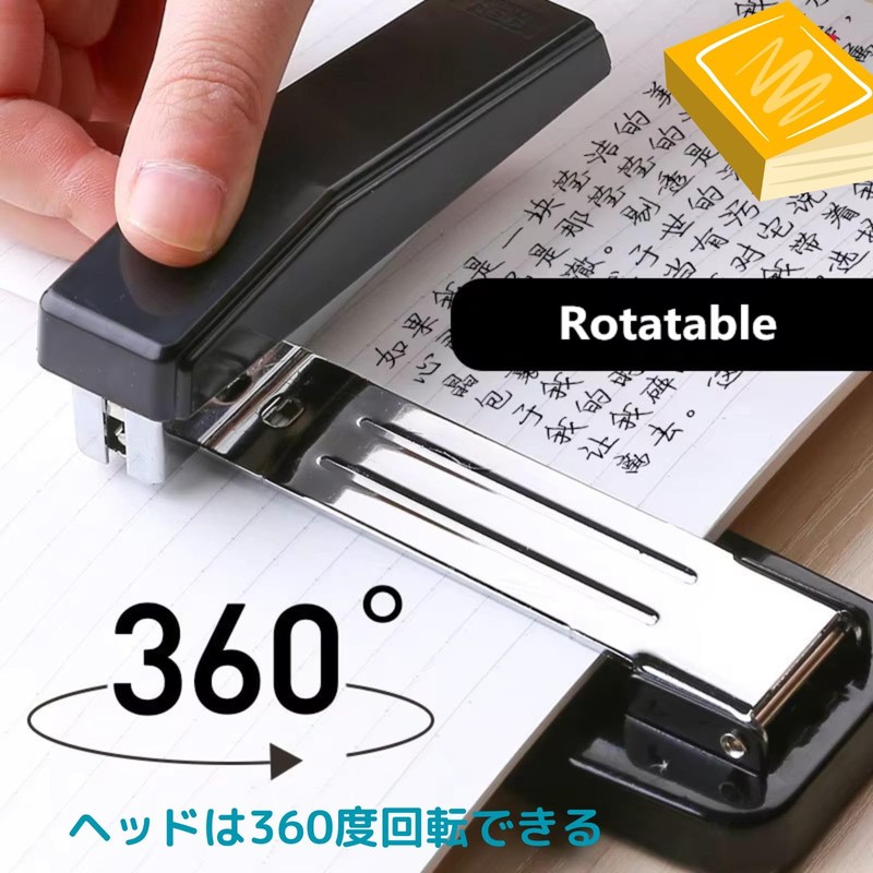 Acid Medium Stapler Stapler, Medium Binding, 50 Sheets, Lightweight, Portable,