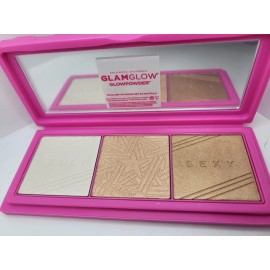 GLAMGLOW GLOWPOWDER HYALURONIC ACID INFUSED GLOW PALETTE NWOB