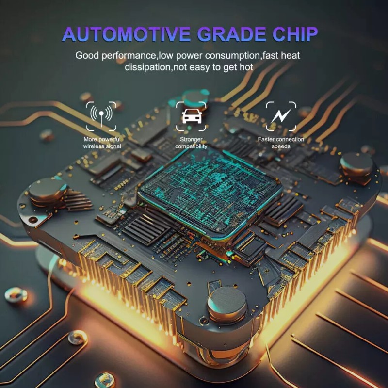 Lasertail Wireless CarPlay Adapter Dongle USB For Apple iOS Car