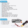 Vehicle License Plate Backup Camera for Car,Reverse Rear View Camera