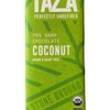 Taza Chocolate Organic Amaze Bar 70% Stone Ground, Coconut, 2.5