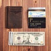 YBONNE Thin Front Pocket Wallet for Men and Women, RFID