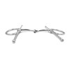 Equine Smile ES0071 Snaffle Bit Simple Broken Stainless Steel Bit