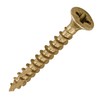 TIMCO C2 Strong-Fix Multi-Purpose Premium Countersunk Gold Woodscrews - 3.5