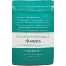 Lindens Neurovits Plus Tablets - 360 Pack - Contains Vitamin B1, B6, B12 & Folic Acid Contributes Towards Normal Psychological Function, Healthy Heart & Nervous System - UK Manufacturer, Letterbox Friendly
