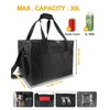 MOXTOYU 30L Cool Bag, Large Lunch Cool Bag with Adjustable