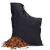 COYUN 1 x leaf vacuum collection bag, black: leaf vacuum