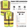AYKRM 11 colors available High Visibility Reflective xsmall safety vest