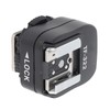 Flash Hot Shoe Sync Adapter with Extra PC Sync Port